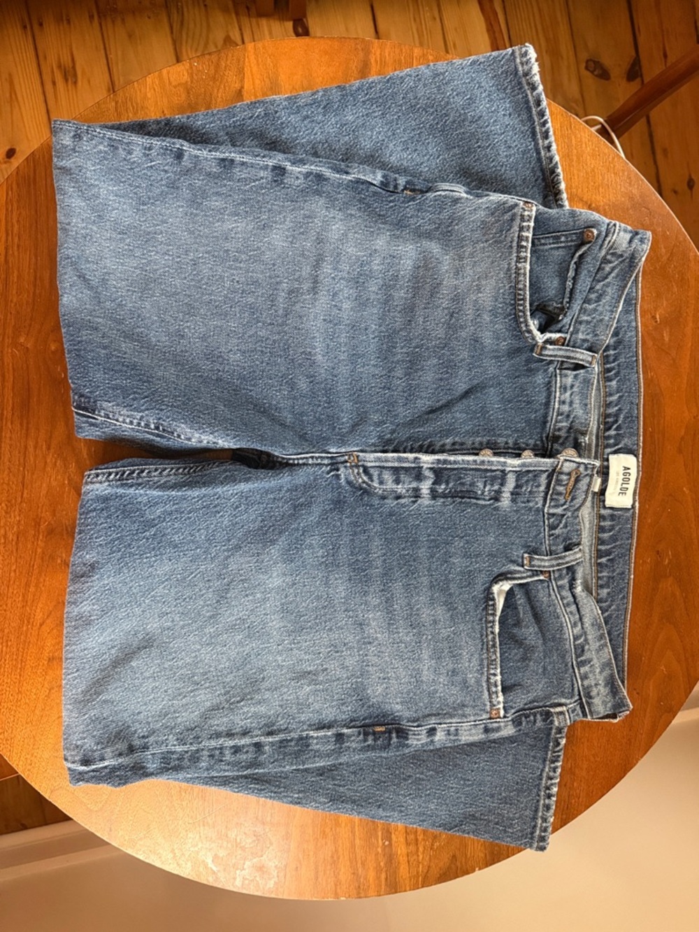 Agolde Riley High Rise Crop Jeans